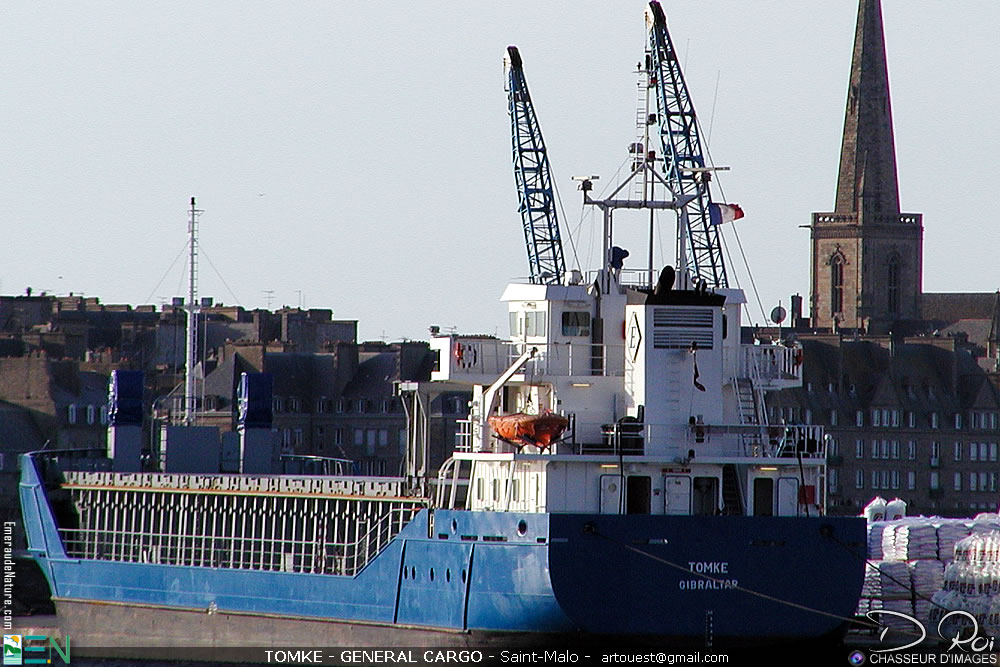 TOMKE -  IMO 9197806 - cargo - Saint-Malo