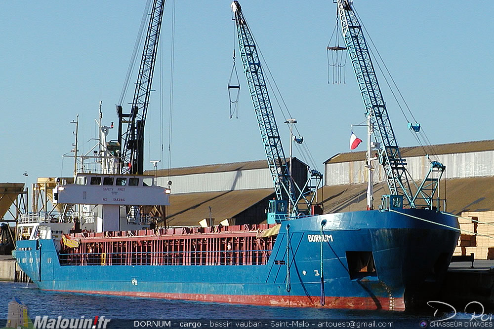 DORNUM -  IMO 9015462 - cargo - Saint-Malo