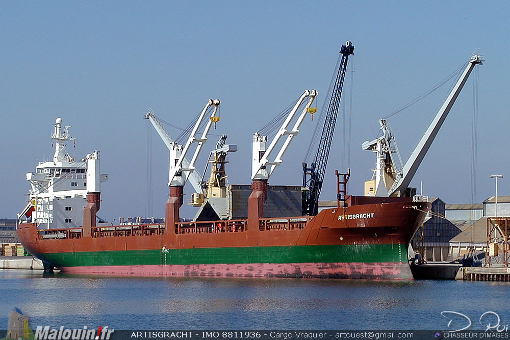 ARTISGRACHT - IMO 8811936 - Cargo Vraquier