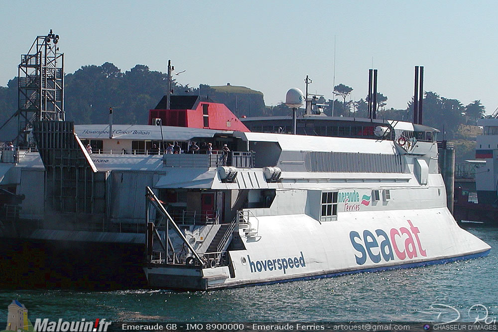 Emeraude GB - IMO 8900000 - Emeraude Ferries