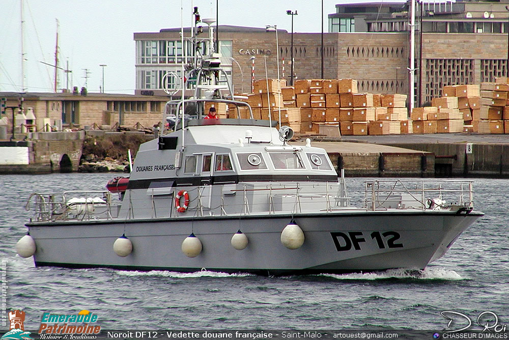 Noroit DF12 - Vedette douane française - Saint-Malo