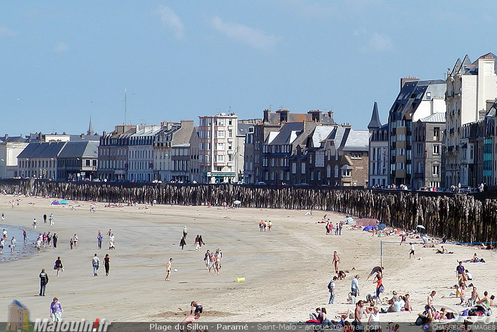 Plage du Sillon - Paramé - Saint-Malo