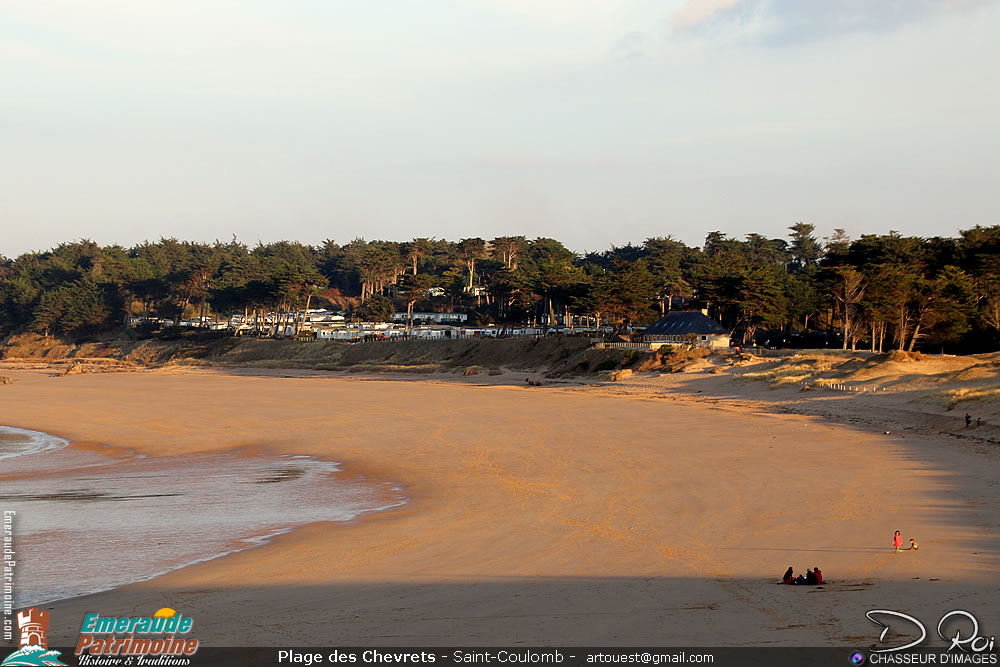 Plage des chevrets - Saint-Coulomb