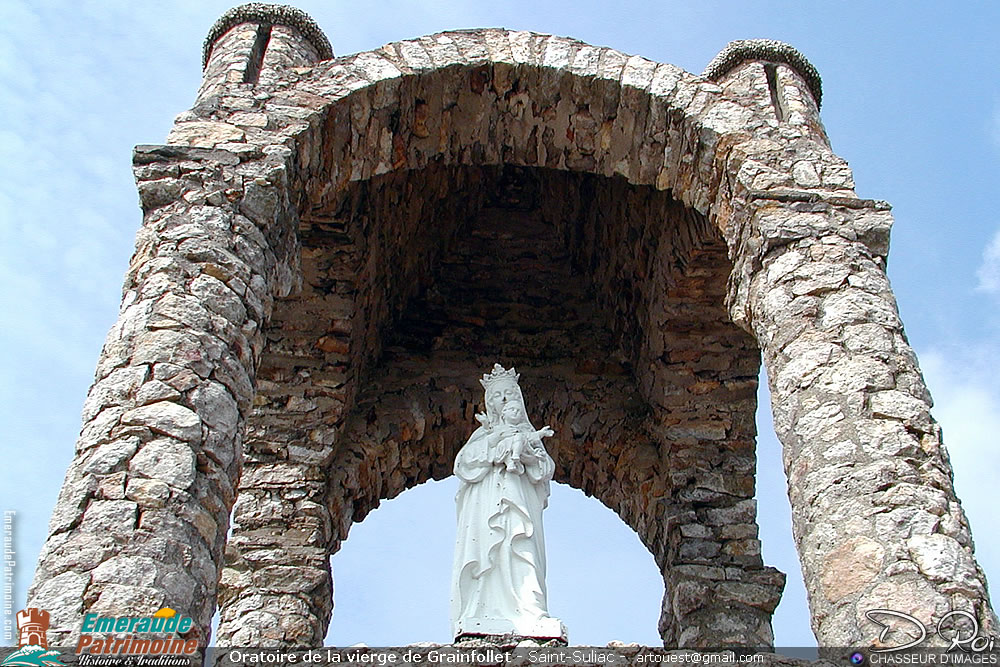 Oratoire de la vierge de Grainfollet - Saint-Suliac