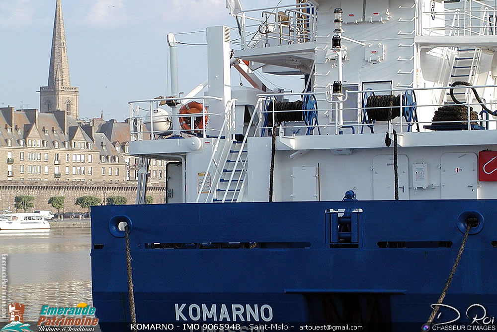 KOMARNO - IMO 9065948 - cargo Saint-Malo