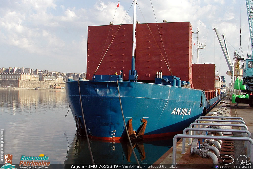 ANJOLA - IMO 7633349 - Saint-Malo