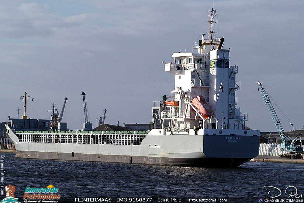 FLINTERMAAS - IMO 9180877 - cargo Saint-Malo