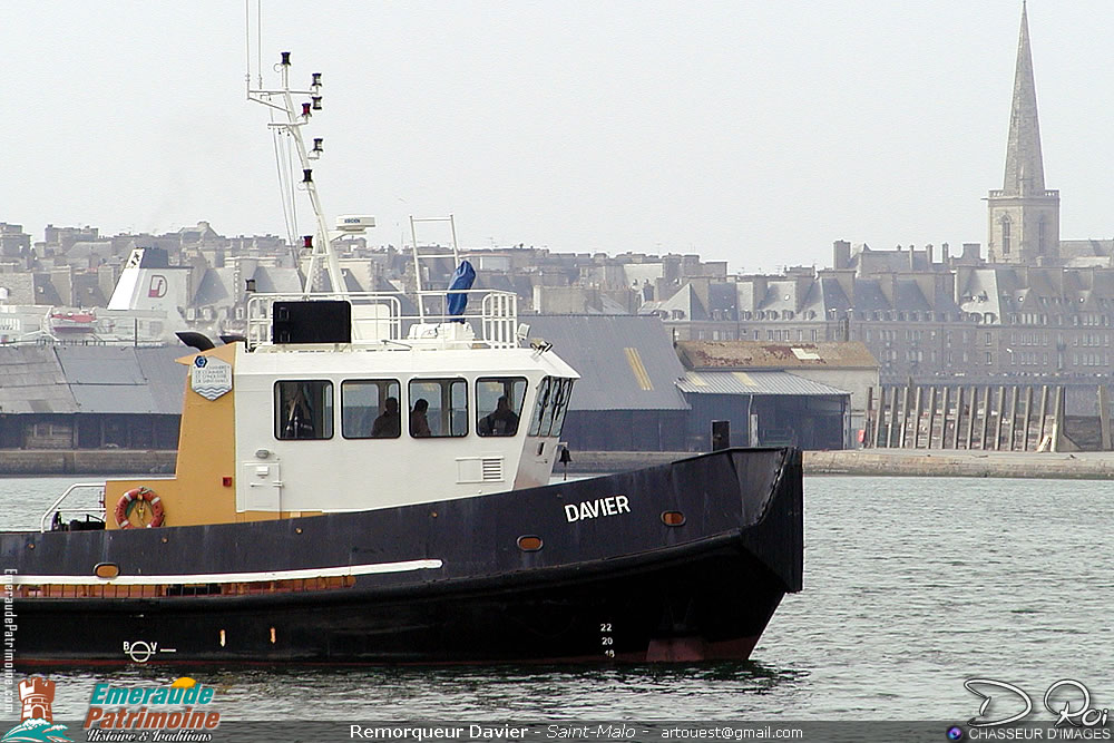 Remorqueur DAVIER - Saint-Malo