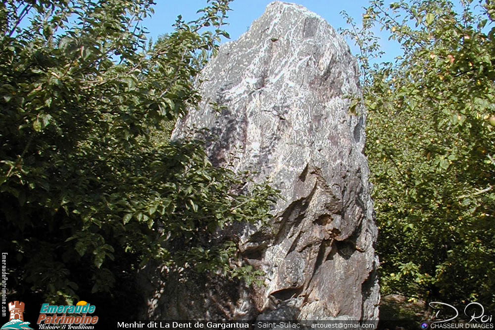 Menhir dit La Dent de Gargantua