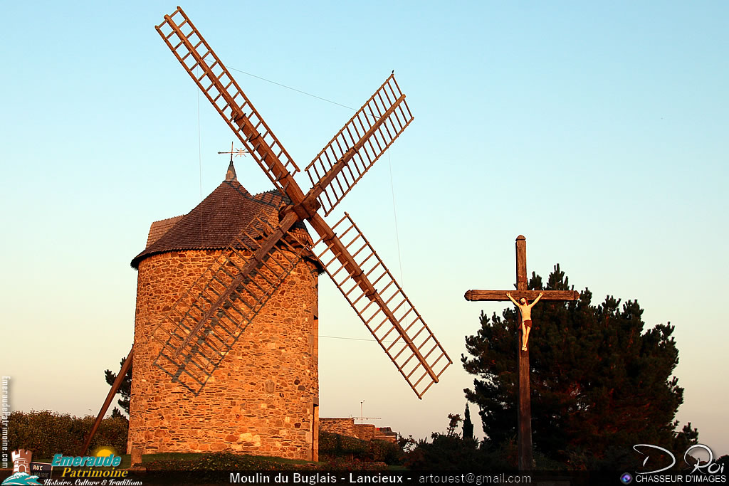 Moulin à vent du Buglais - Lancieux