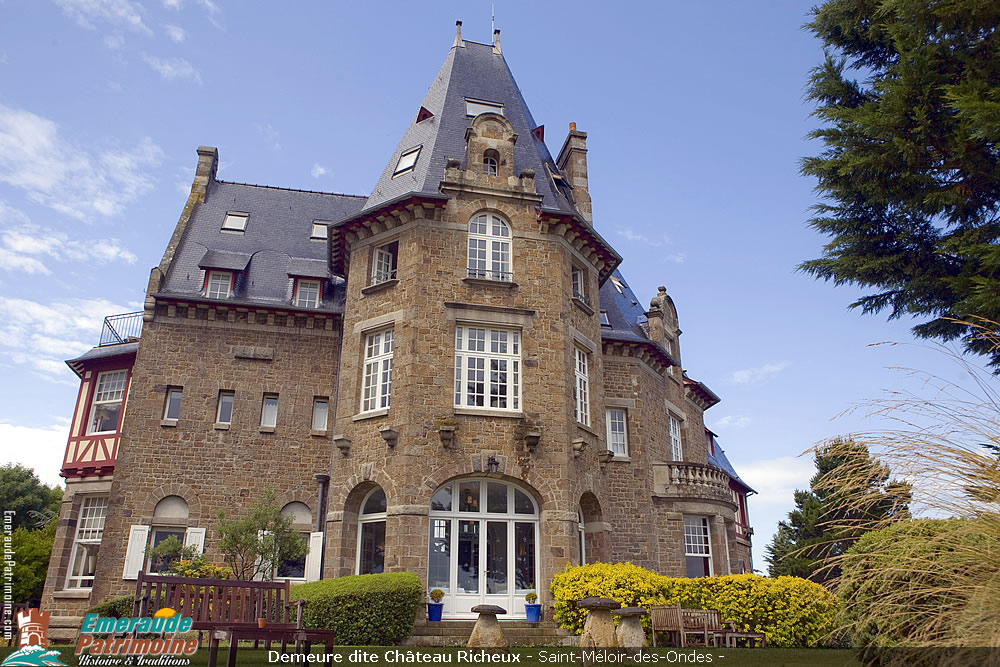 Demeure Château Richeux - Saint-Méloir-des-Ondes