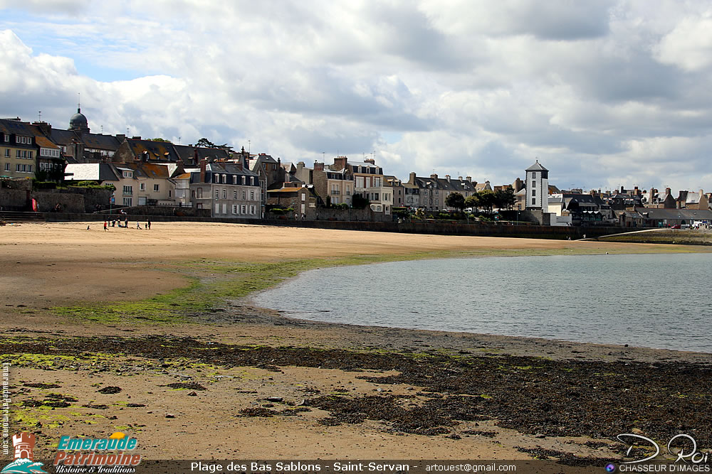 Plage Des Bas Sablons Saint Servan Sur Emeraude Patrimoine