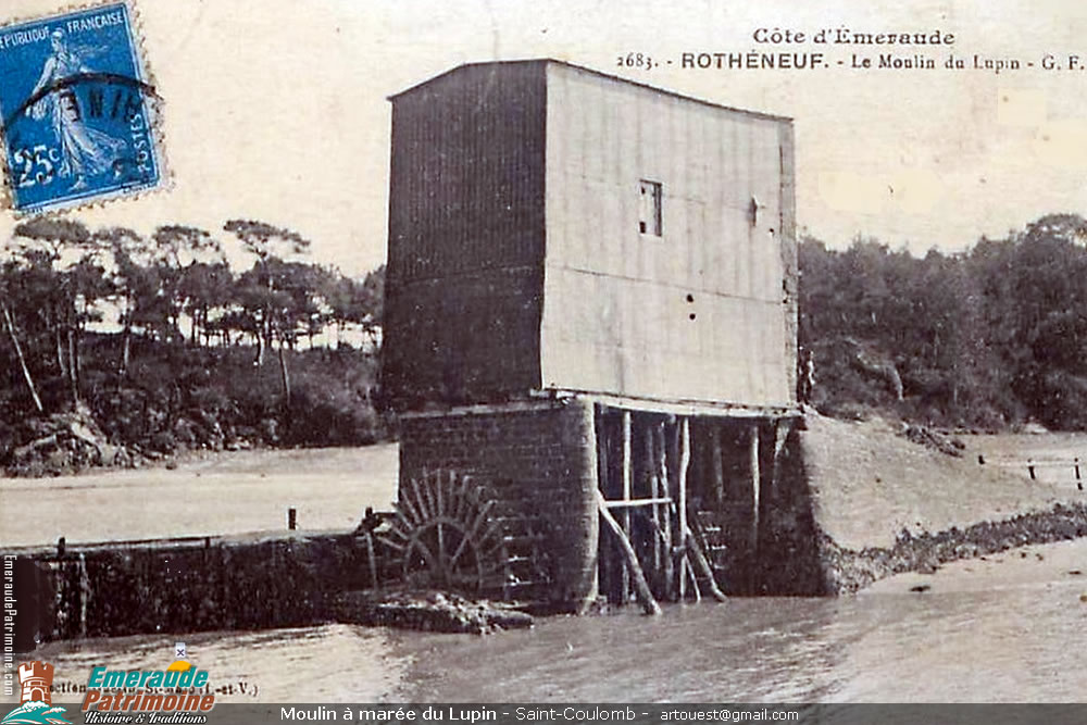 Moulin à Marée du Lupin - Saint-Coulomb