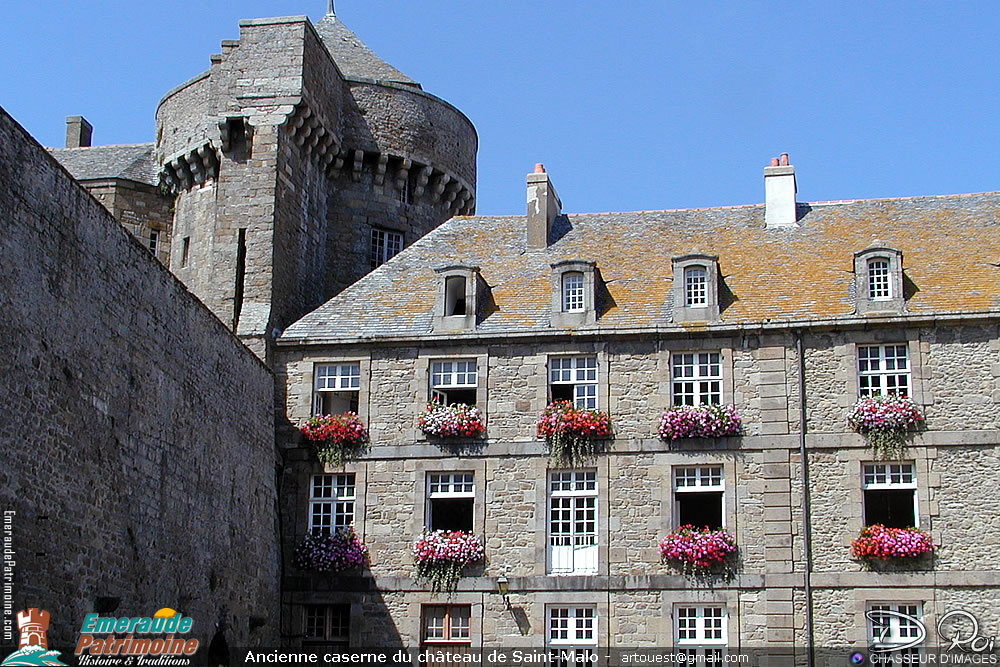 Ancienne caserne du château de Saint-Malo