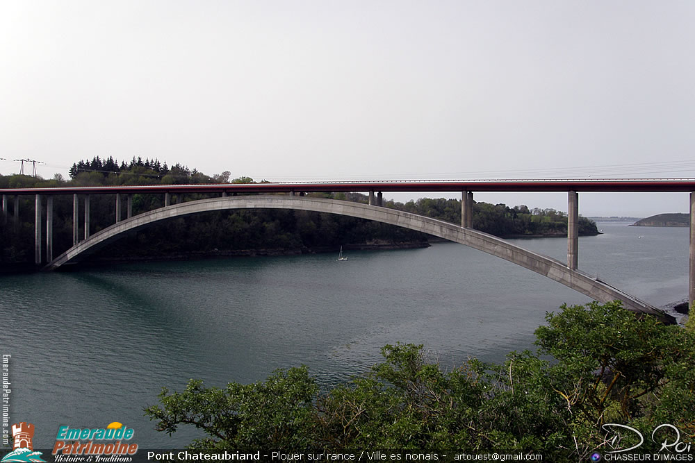 Le pont Chateaubriand - Pays de Rance