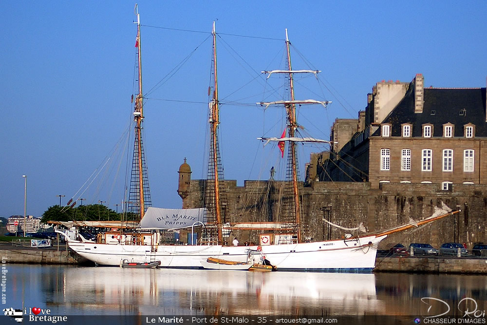 Marité trois-mâts goélette - Saint-Malo