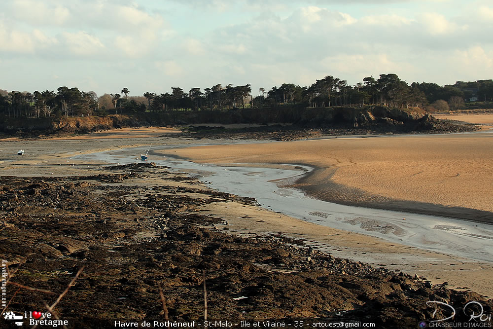 Site naturel du Havre de Rothéneuf - Saint-Malo