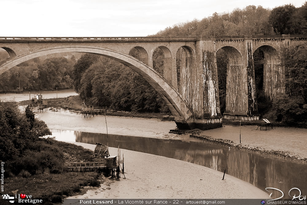 Pont ferroviaire de Lessard - Rance