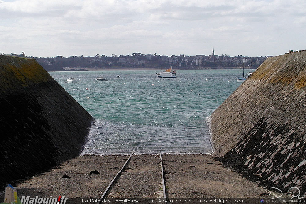 Cale des Torpilleurs Arsenal - Saint-Malo